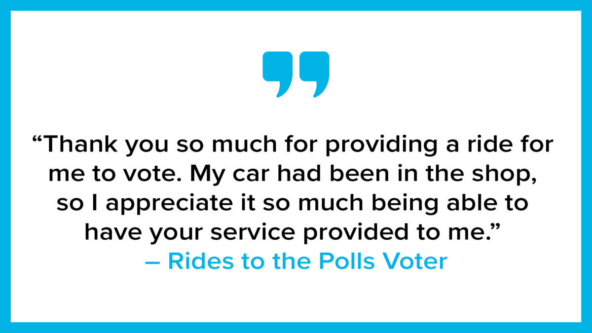 Rides to the Polls - New Georgia Project